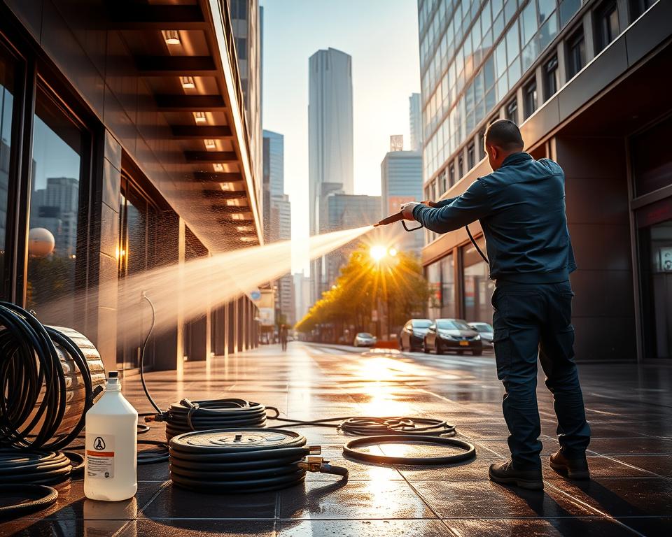 Why Grocery Stores in Buckhead Need Regular Pressure Washing